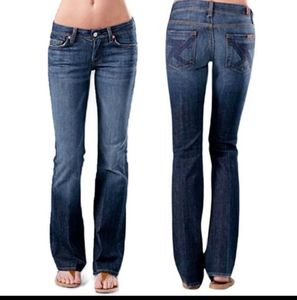 7 for all mankind Flynt ombre bootcut jeans